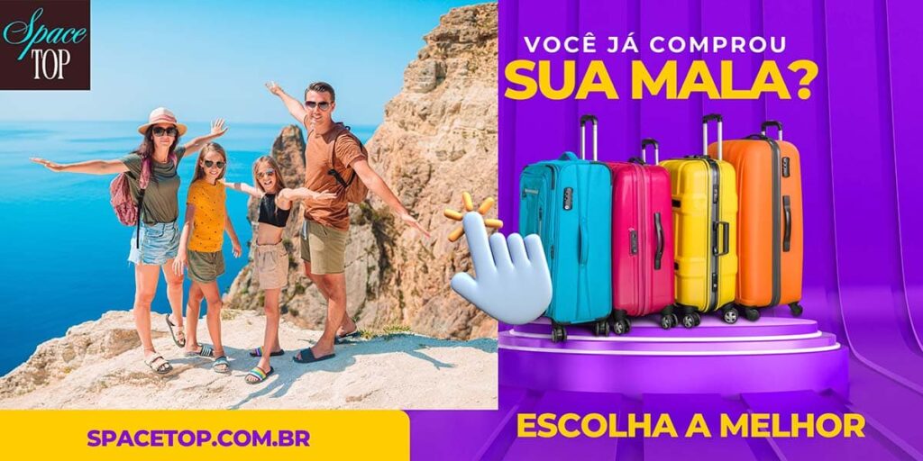 Você já comprou sua mala Escolha a melhor
