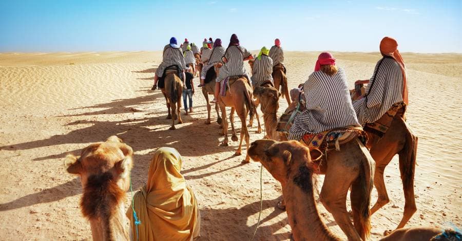 Deserto do Saara e cultura das comunidades nômades