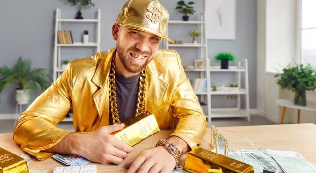 Qual é o rendimento do ouro