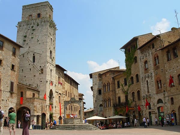 San Gimignano na Itália