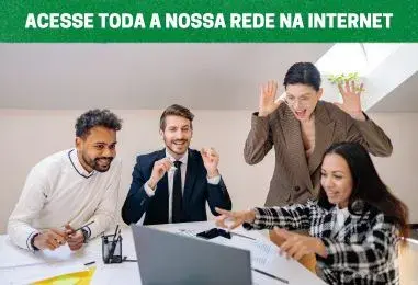 Acesse nossa rede