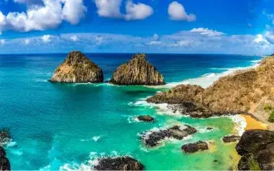 Roteiros de praia para o réveillon